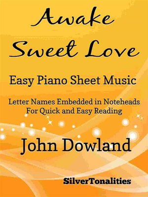 cover image of Awake Sweet Love Easy Piano Sheet Music